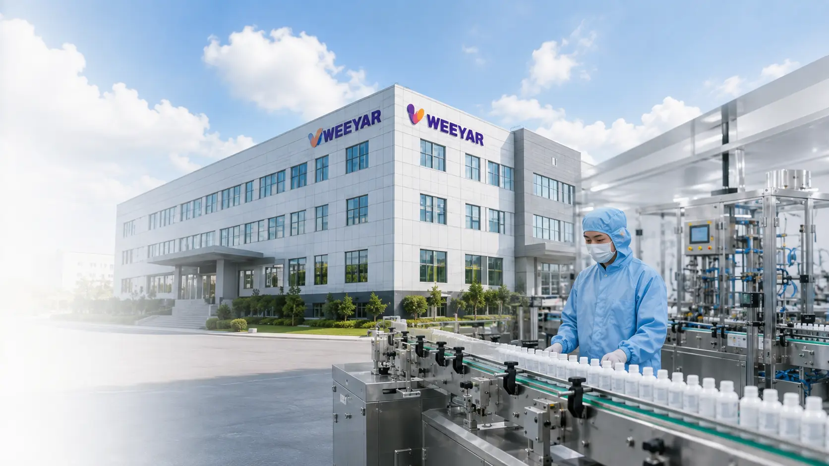 Weeyar manufacturing facility and dietary supplement production line