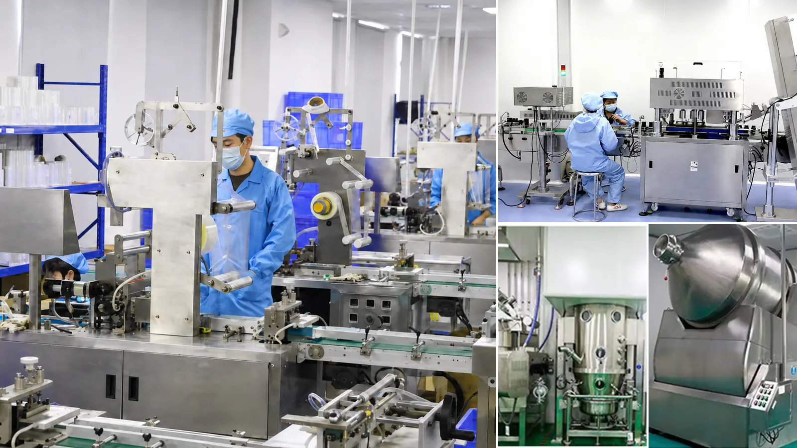 Production equipment at a partner manufacturing facility
