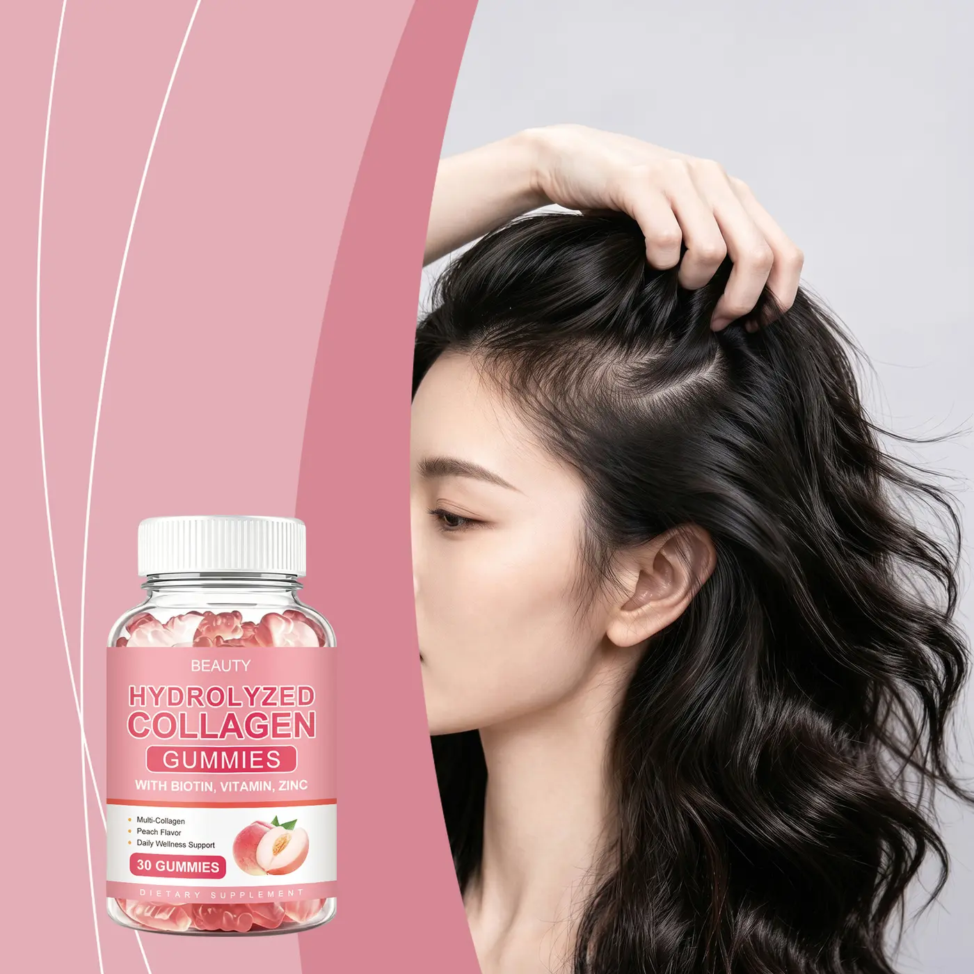 Hydrolyzed Multi-Collagen Gummies package reference
