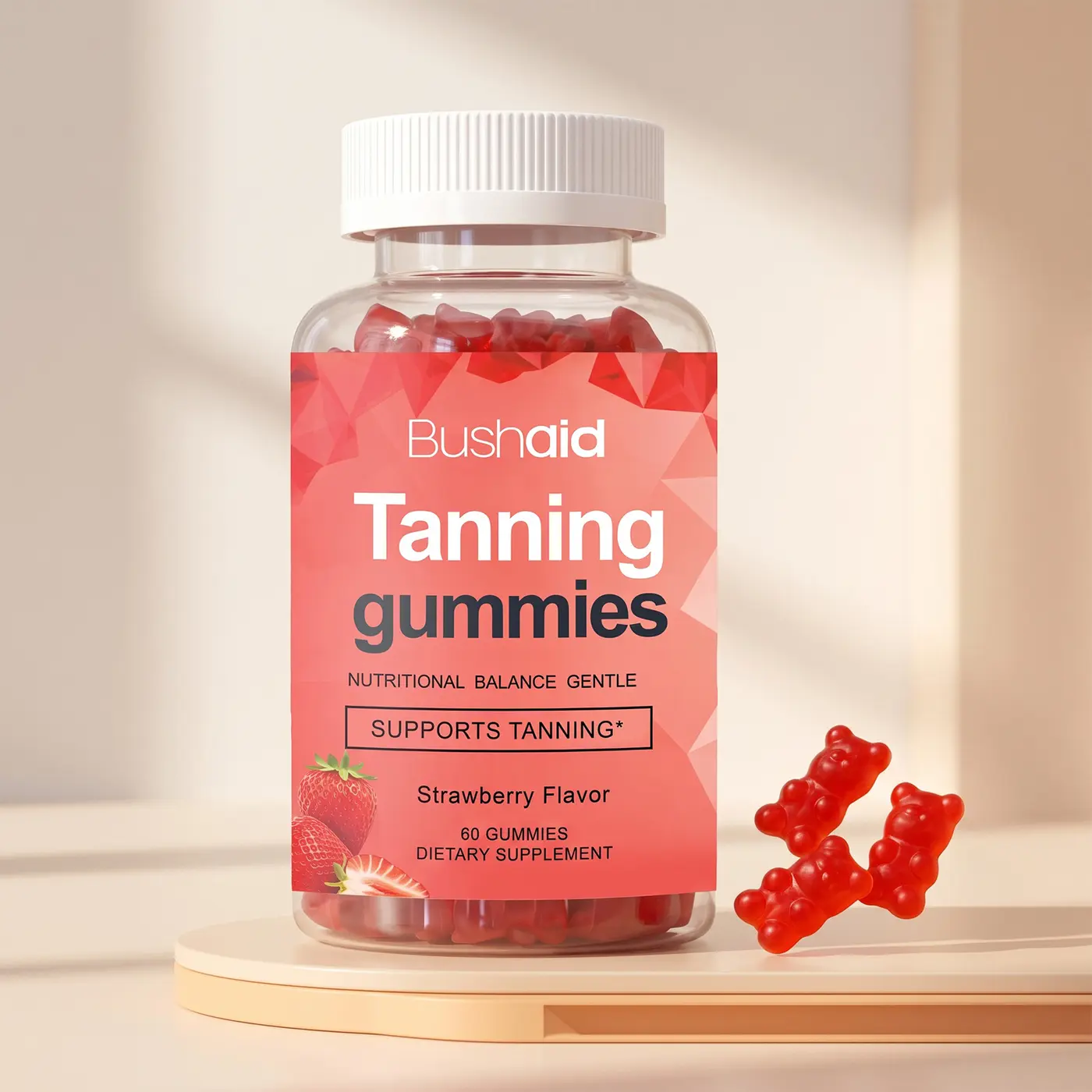 Tanning Beauty Gummies package reference