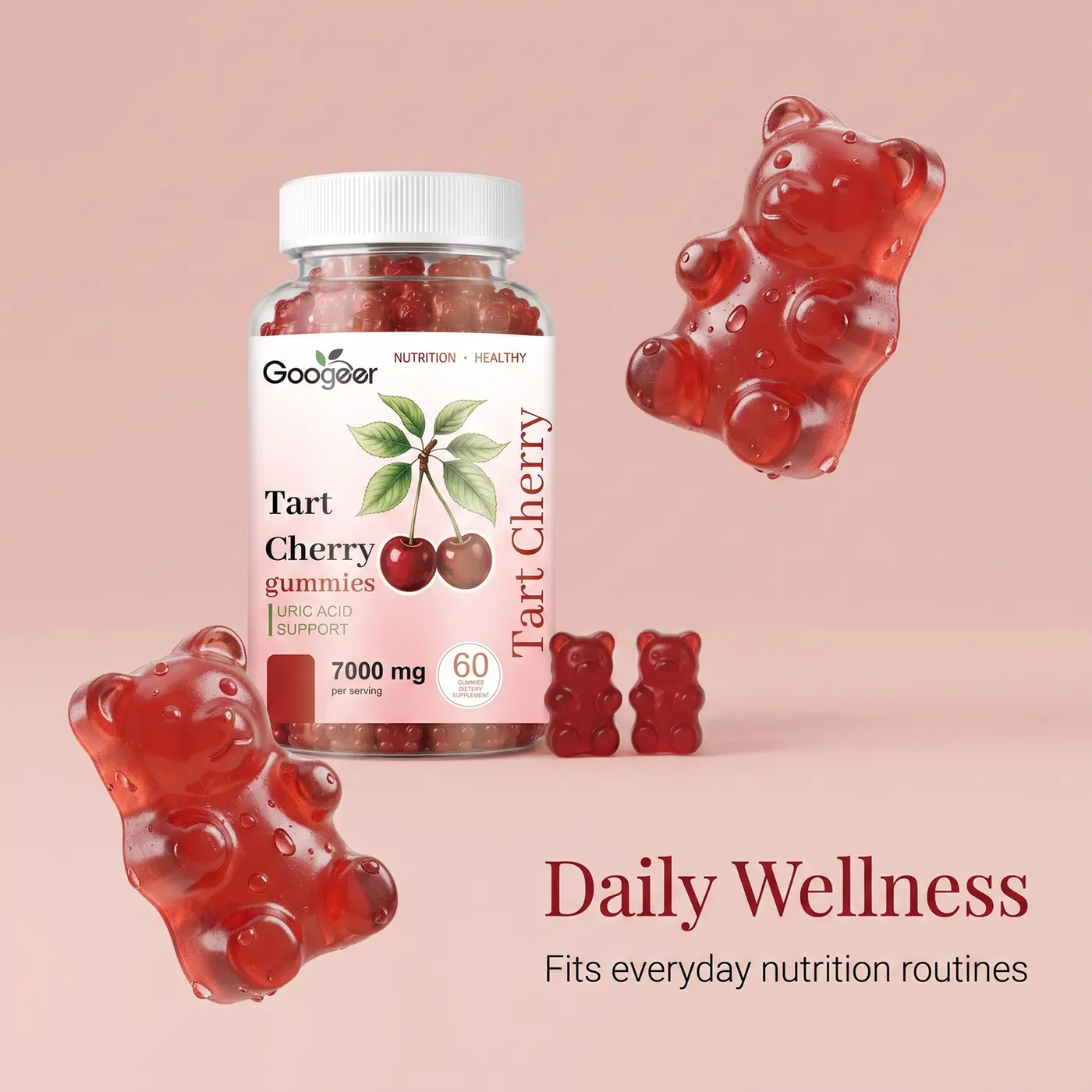 Tart Cherry Gummies package reference
